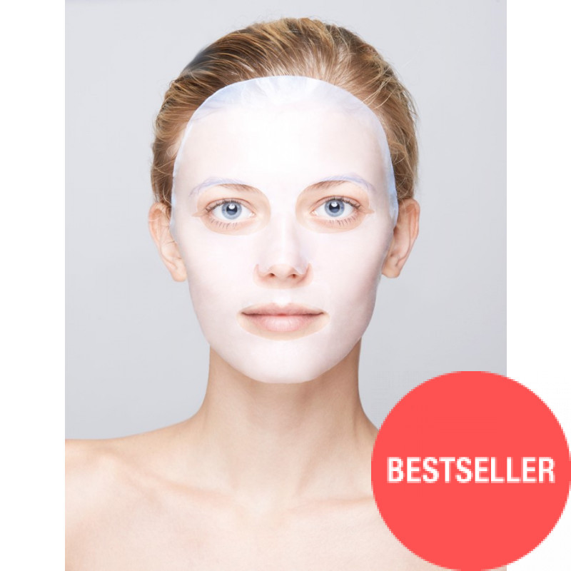 Hyaluron Gesichtsmaske aus Bio-Zellulose - 5 Stück - Wonderstripes