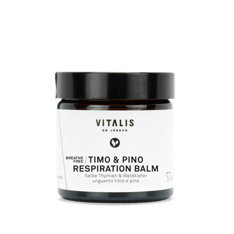 Timo & Pino Respiration Balm; 50ml - VITALIS by Team Dr Joseph