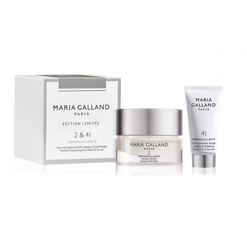 2 Masque Souple + GRATIS 41 Doux Gommage Visage - Maria Galland (Limited Edition)