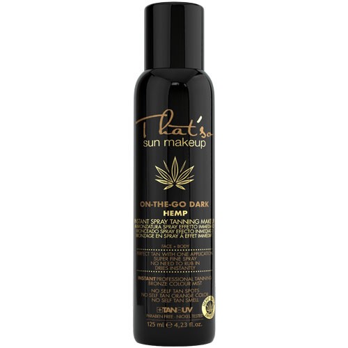 ON THE GO DARK HEMP Tanning Spray Selbstbräuner That'so