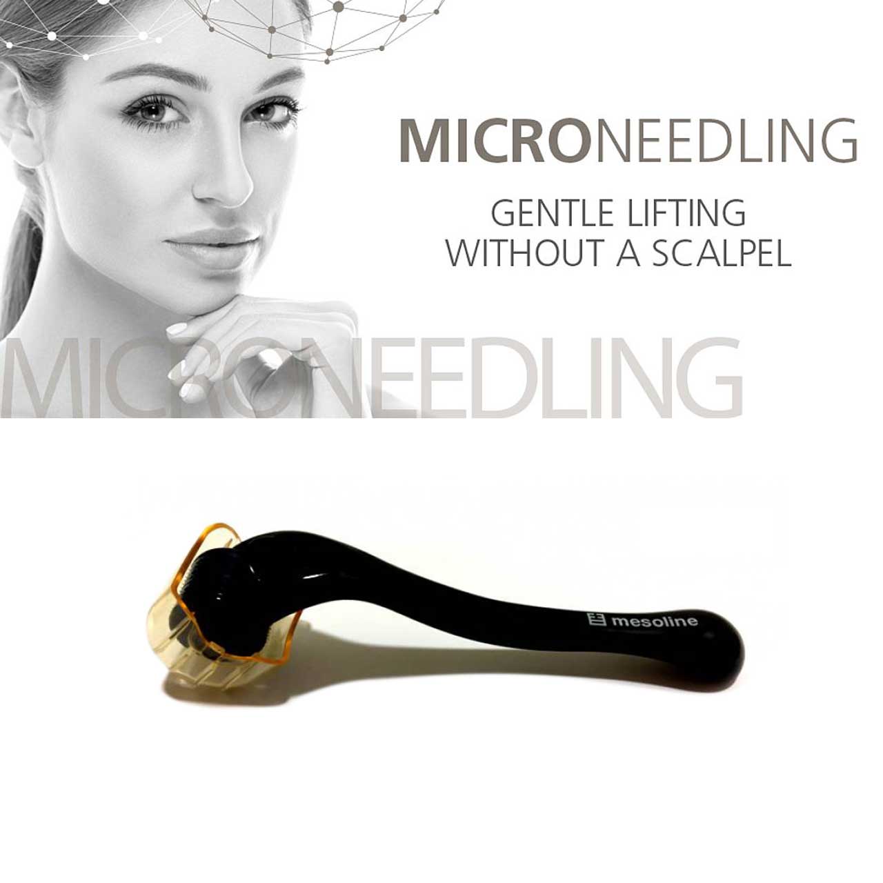 Med Beauty Mesoline Needling Roller 0,5mm - Aus Chirurgenstahl