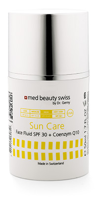 SunCare Face Fluid SPF 30 mit Coenzym Q10 - Med Beauty