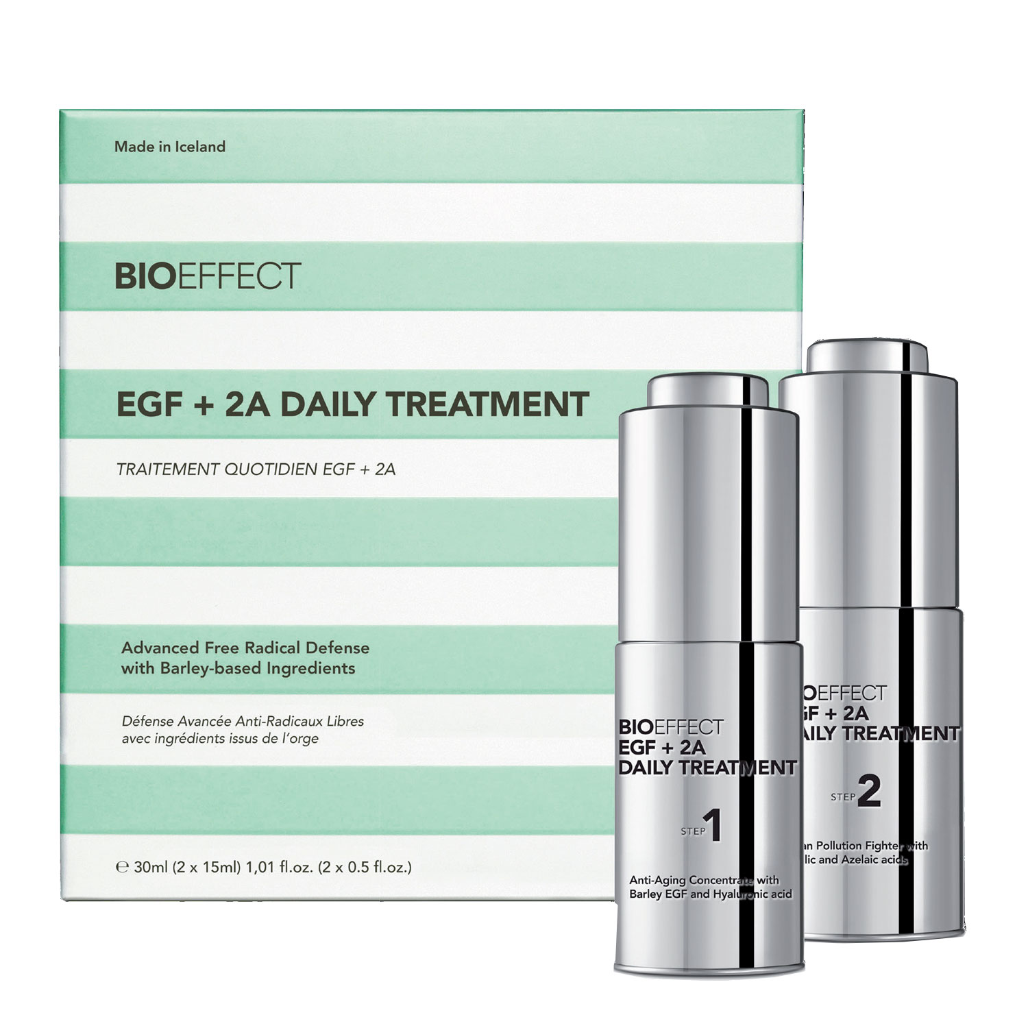 EFG + 2A Daily Treatment - Bioeffect® Anti-Aging Duo mit preisgekröntem EGF-Wirkstoff